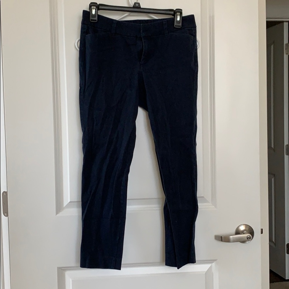 Old Navy Navy Blue Pixie Pants size 6